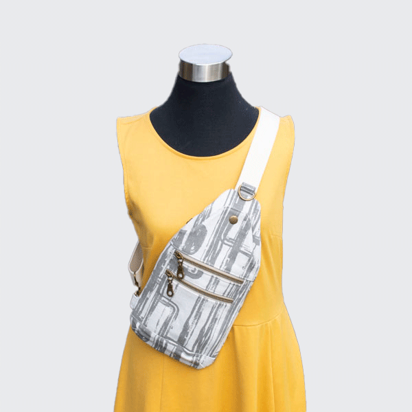 Fielder Sling Pouch: Galvan Grey