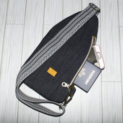 Fielder Sling Pouch: Dark Denim