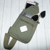 Fielder Sling Pouch: Olive Canvas