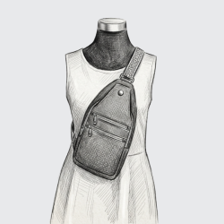 Fielder Sling Pouch: Solid Waxed Canvas (Pre-Order)