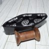 Pencil Pouch, Black Leather