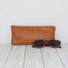 Pencil Pouch, Rust Leather